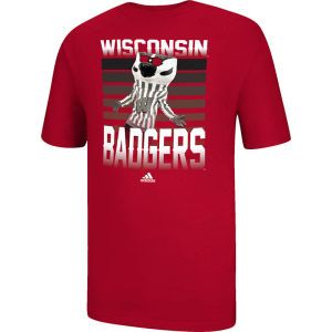 Wisconsin Badgers adidas NCAA Futures So Bright T Shirt