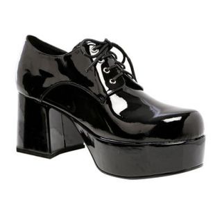 Blk Pimp Shoes Adult   S