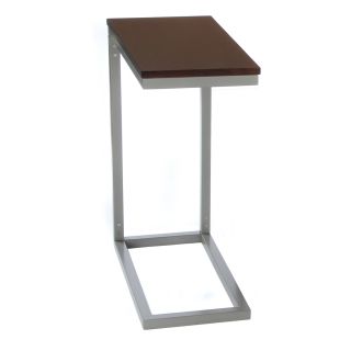 Bianco Collection Espresso Modern Side Table