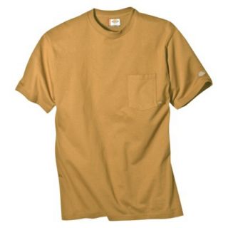 Dickies Mens Short Sleeve Pocket T Shirt with Wicking   Brown Duck XXXL T