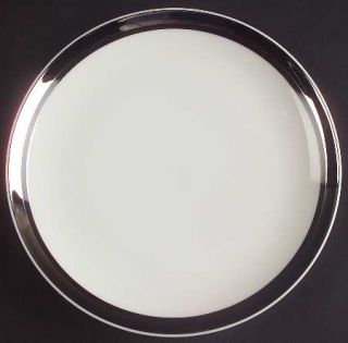 Mikasa Solitude Bread & Butter Plate, Fine China Dinnerware   Bone,Wide Platinum
