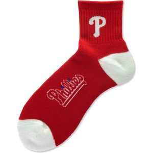 Philadelphia Phillies For Bare Feet Ankle TC 501 Med Sock