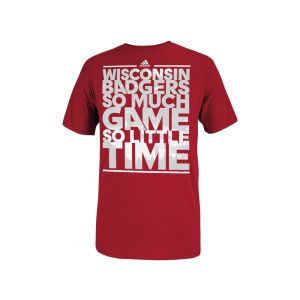 Wisconsin Badgers adidas NCAA Youth So Much Game T Shirt