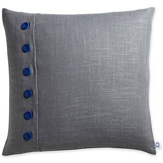 CONRAN Design by Linen Square Decorative Pillow, Gray