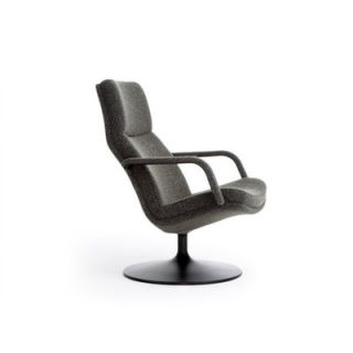 Artifort Leather Recliner / Lounge Chair by Geoffrey Harcourt F154 / F156
