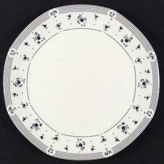 Royal Doulton Calico Blue Dinner Plate, Fine China Dinnerware   Fine China, Blue