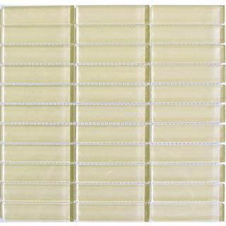 Lush Almond 1x4 inch Tile Sheet (set Of 10)