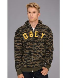 Obey Core Zip Hoodie Mens Sweatshirt (Multi)