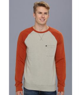 Quiksilver Xabi Sweatshirt Mens Long Sleeve Pullover (Gray)