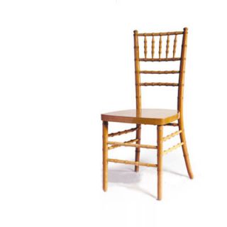 Advanced Seating Chiavari Chair in Natural with Optional Cushion BSCNAT