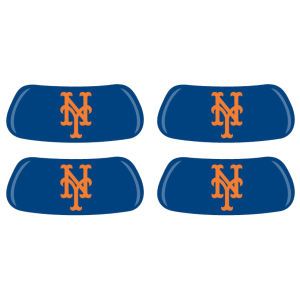 New York Mets 2 Pair Eyeblack Sticker