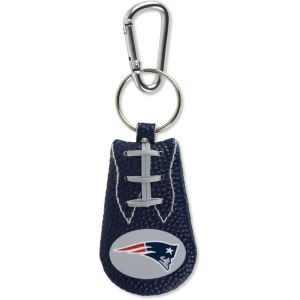 New England Patriots Game Wear Team Color Keychains
