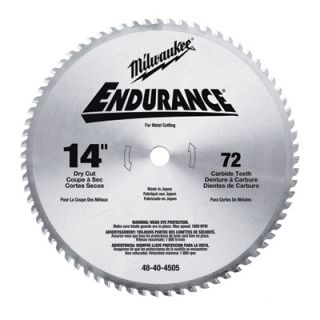 Milwaukee Cold Cut Tooth Blade   14in., Model# 48 40 4505