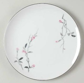 Fine China of Japan Cherry Blossom Luncheon Plate, Fine China Dinnerware   Pink