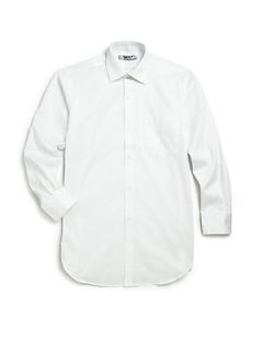 DKNY Boys Dress Shirt   White