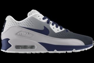 Nike Air Max 90 EM (FFF   France) iD Custom Mens Shoes   Grey