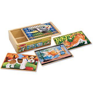 Melissa & Doug Pet Puzzles in a Box