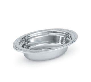 Vollrath 2 qt Decorative Oval Pan   2 1/2 Deep, Mirror Finish Stainless