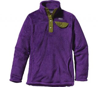 Girls Patagonia Re Tool Snap T®   Purple/Blue Butterfly X Dye Cotton Shirts