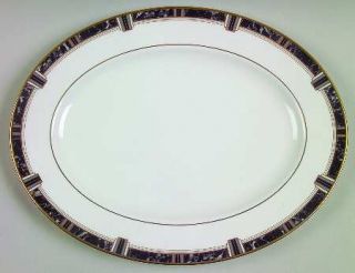 Lenox China Lenox Classic Modern 13 Oval Serving Platter, Fine China Dinnerware