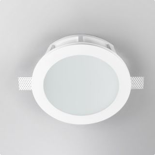 Zaneen Lighting Invisibli 2 Light Recessed Round Trimless Ceiling/Wall Light 