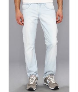 Fresh Brand Cotton Light Bleach Wash Effect Mens Jeans (Blue)
