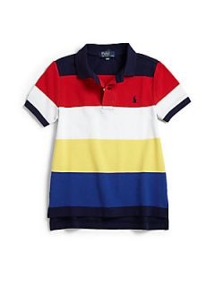 Ralph Lauren Toddlers & Little Boys Striped Lifesaver Polo Shirt   Color