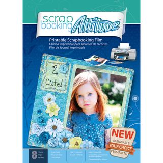 Craft Attitude 8.5x11 Sheets 8/pkg scrapbooking Attitude