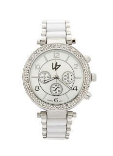 Lane Bryant Plus Size Colored link watch by     Womens Size One Size, White