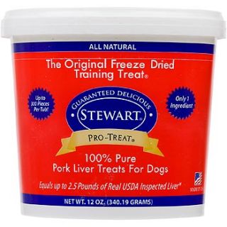 Pro Treat Freeze Dried Pork Liver Dog Treats, 12 oz.