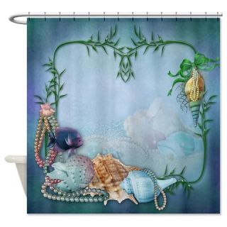  Sea Shells and Pearls Shower Curtain  Use code FREECART at Checkout