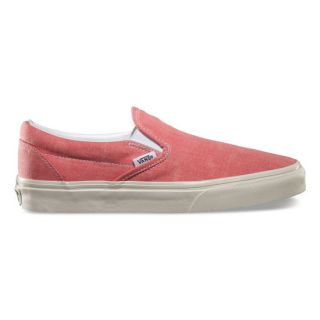Washed Classic Slip On Womens Shoes Hot Coral In Sizes 9, 7.5, 8, 7, 6.5,