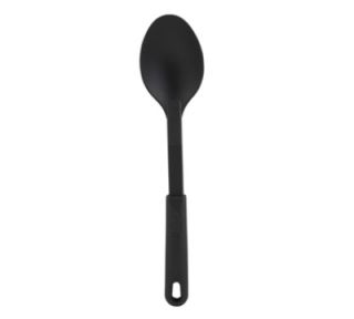 Winco Solid Nylon Spoon, Black