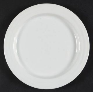 Thomas Trio White Salad Plate, Fine China Dinnerware   Trio Shape, All White
