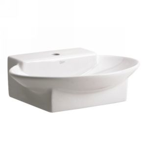 Danze DC037341WH Ziga Zaga  Single Bowl Deck Vessel Bathroom Sink
