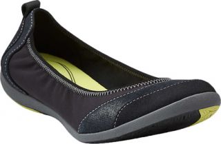 Womens Clarks Illite Ballet   Black Synthetic Casual Shoes