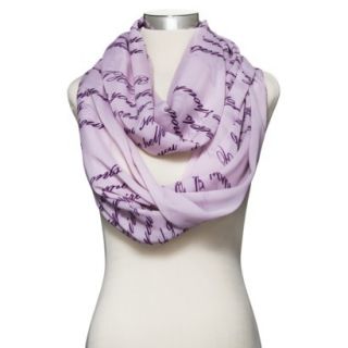 Mother Message Infinity Scarf   Lavender