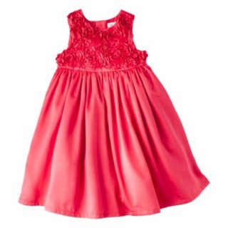 Just One YouMade by Carters Newborn Girls Rosette Dress   Strawberry 18 M
