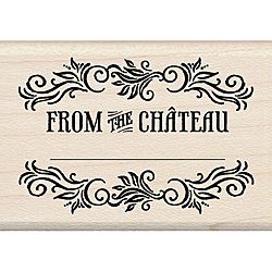 Inkadinkado Mounted Rubber Stamp from The Chateau