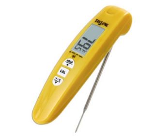 Taylor Folding Digital Probe Thermometer w/ Antimicrobial Case, FDA Compliant