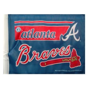 Atlanta Braves Rico Industries Car Flag