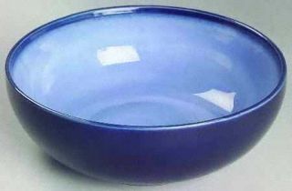 Sango Nova Blue 9 Round Vegetable Bowl, Fine China Dinnerware   Blue Stoneware,