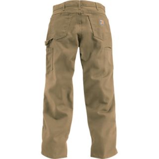 Carhartt Flame Resistant Relaxed Fit Jean   Golden Khaki, 46in. Waist x 36in.