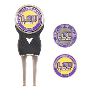 LSU Tigers Team Golf Divot Tool and Markers
