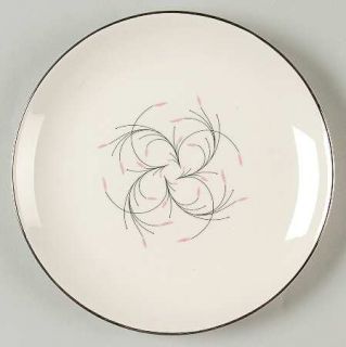 Homer Laughlin  Capri Dessert/Pie Plate, Fine China Dinnerware   Rhythm Shape, P