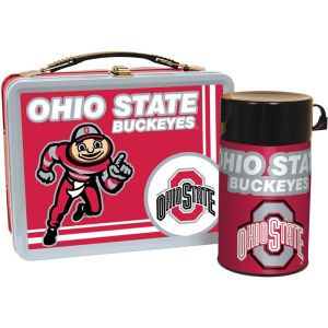 Ohio State Buckeyes Lunch Box with Thermos