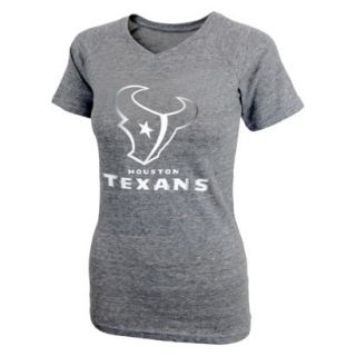 NFL Girls V Neck Tee Texans XS