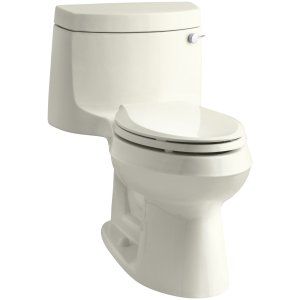 Kohler 3828 RA 96 CIMARRON Comfort Height one piece elongated 1.28 gpf toilet