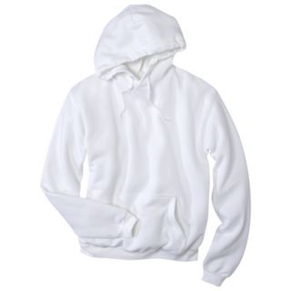 Hanes Premium Mens Fleece Hooded Sweatshirt   White L