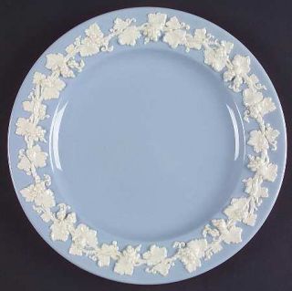 Wedgwood Cream Color On Lavender (Plain Edge) Salad Plate, Fine China Dinnerware